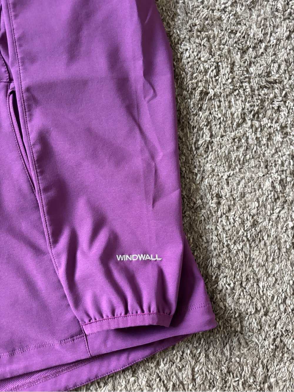 The North Face Women's Hooded Utility Jacket in Purple - Picture 5 of 5